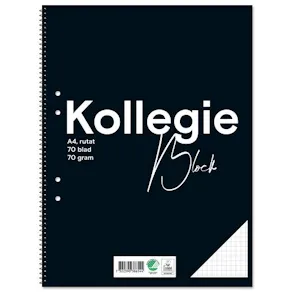 Kollegieblock FW A4 70g 70bl rut