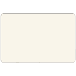 Lintex FRAME Glastavla, SILK-GLASS®, 1500 × 1000 × 50 mm, Pale