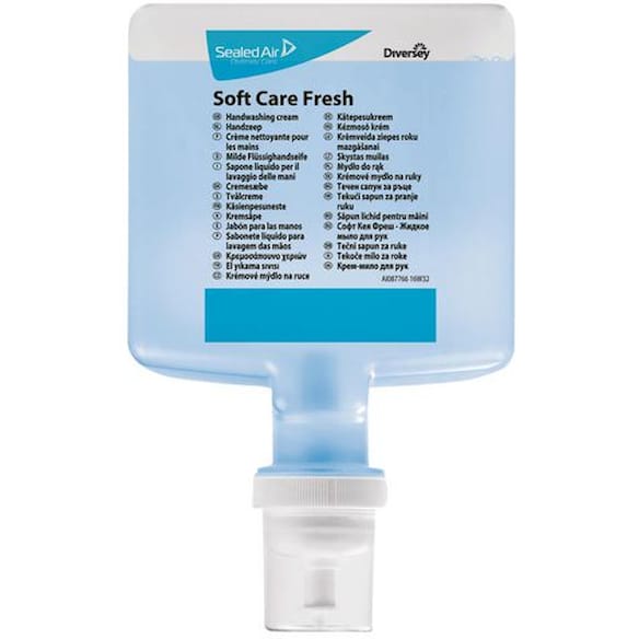Håndsåpe SOFT CARE fresh 1,3L 4st