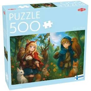 Pussel Skogens djur 500 bitar