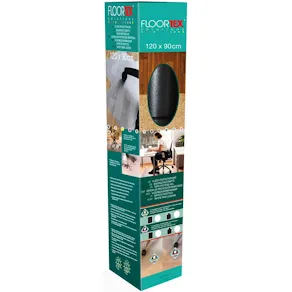 Chair mat PVC 90x120 cm hard floor retail box