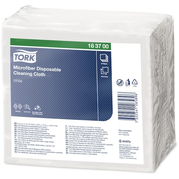 Klut TORK mikrofiber engangs29,5x34 (40)