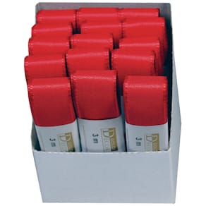 Taftband Goldina Basic, 25 mm x 3 m, rot