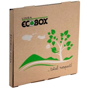 Pizzaæske bølgepap 290x290x30 mm, brun, 100 stk