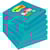 Notitieblok Post-it Super Sticky, 76 x 76 mm, 6 stuks, blauw