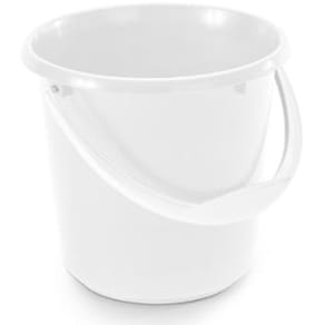 Plastbøtte 5L hvit