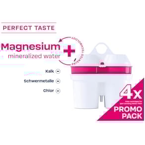 Wasser-Filterpatrone BWT Magnesium Mineralized Water, 4er Promo-