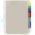 Showtas Viquel, geperforeerd, 6 tabs, A4, 90 micron