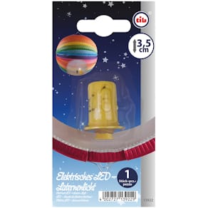 Laternenlicht TIB Luce, elektrisch, gelb
