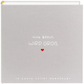 Fotobuch GOLDBUCH aus klein wird groß, sandgrau