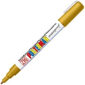 ZIG Posterman PMA-20 F 1mm guld 12st