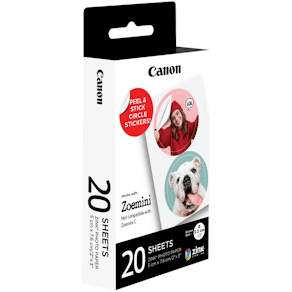 Canon ZINK 1,3'' Pre-Cut Circle Sticker Pack (20)