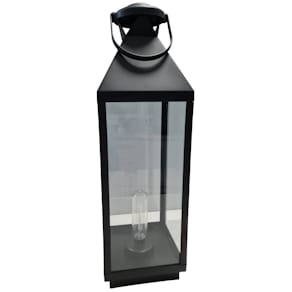 Laterne PBS LED Outdoor, schwarz