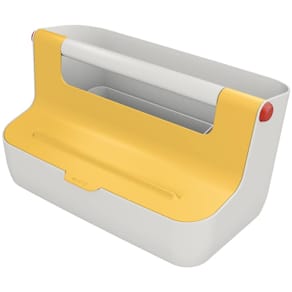 Ablagebox Leitz Cosy, A4, hellgrau/gelb