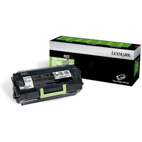 Lasertoner Lexmark 522, schwarz
