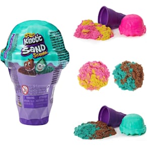 Kinetic Sand SPIN MASTER KNS Ice Cream Container, sortiert, 113 g
