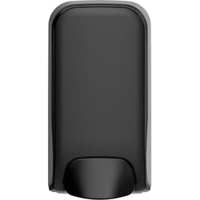 Zeepdispenser Spotless, 1200 ml, navulbaar, zwart