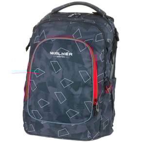 Schulrucksack Walker Campus Evo 2.0 Wizzard, grey polygon