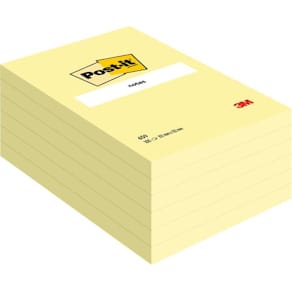 Notes POST-IT 102x152mm gul
