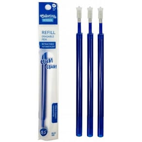 Tintenroller-Nachfüllminen Patio, blau, 0,5 mm, 3er-Pack