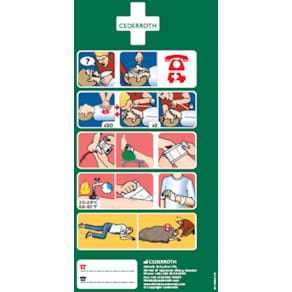 Första Hjälpen-instruktion CEDERROTH