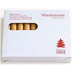 Christbaumkerzen, 20 Stück, natur
