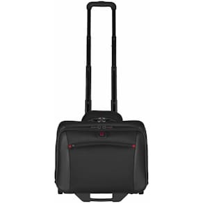 Bussinesstrolley Wenger Potomac, schwarz, 2-teilig mit Comp-U-ROL