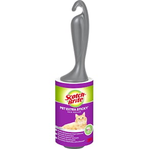 Pluizenkleefroller Scotch Brite, extra klevend voor dierenhaar, 7