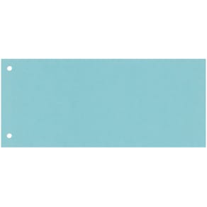 Trennstreifen WEKRE, 100 Stück, 10,5 x 24 cm, blau