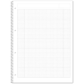 Collegeblock Ursus Style Agenda, A4, 80 Blatt, kariert, weiß