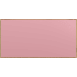 Lintex AREA Glastavla, ekram, SILK-GLASS®, 2028 × 1028 mm, Blush