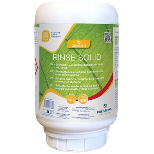 Tørremiddel GREEN R Rinse Solid 3,6kg(2)