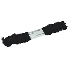 Froezelpapier Bouhon, zwart, rol 5 m x 6 cm