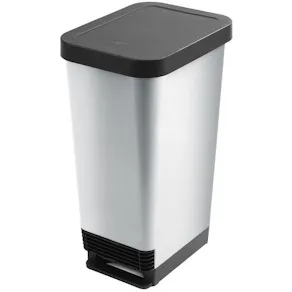 Papperskorg CEP pedal 45L grå