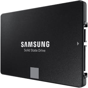 Interne SSD Samsung 870 EVO, 2 TB, schwarz, 2,5 Zoll, SATA3
