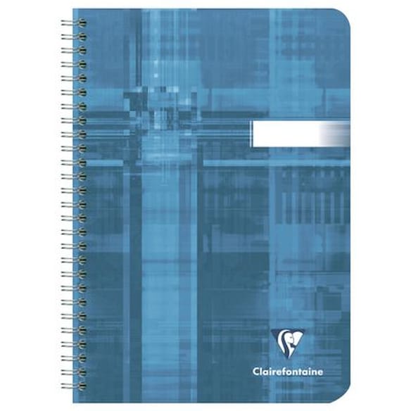 Notatbok CLAIREFONTAINE Metric A5 rutet 5st