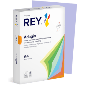 Färgat kopieringspapper Rey Adagio A4 80g 500/fp Lavender