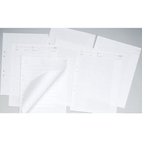 Lösblad A4, hålat, linjerat varierat, 500/fp