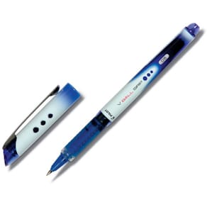 Rollerballpenna PILOT V-Ball Grip Fine Blå, 0.5mm, dokumentäkta
