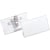 Badge Durable met combiklem, ft 40 x 75 mm, doos 25 stuks