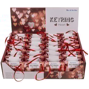 Schlüsselanhänger OUT OF THE BLUE Herz, sortiert