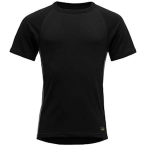 T-skjorte DEVOLD Spirit herre ull L sort