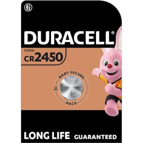 Knoopcelbatterij Duracell Specialty Electronics CR2450, blister 1