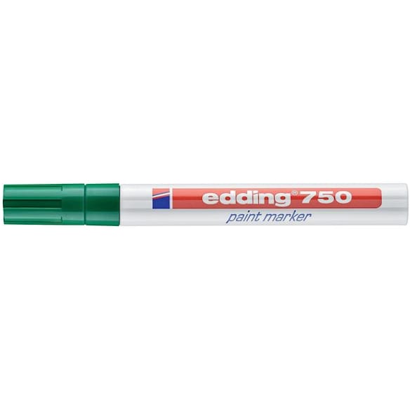 Paintmarker EDDING 750 grønn 10st
