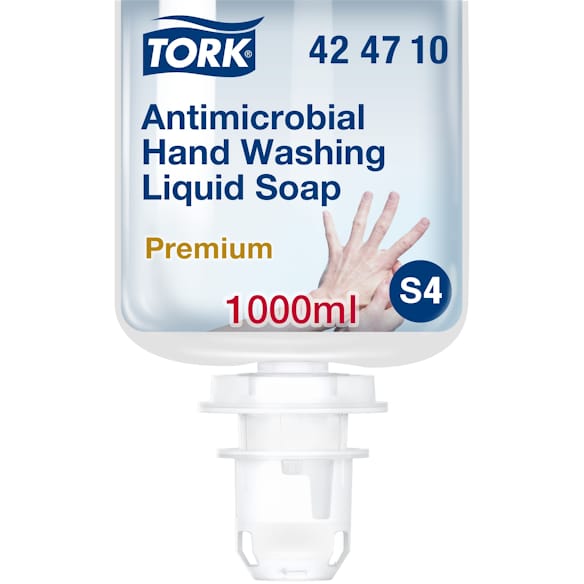 Håndsåpe TORK Antimikrobiell flyt. S4 1L