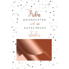 Geldscheinkarte SKORPION, Weihnachten