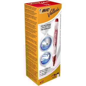 Whiteboardpenn BIC Velleda pocket rød