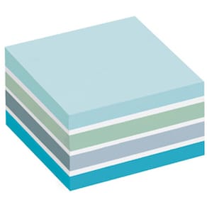Post-it Notes 76x76 kubusblok pastelblå