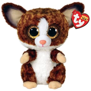 Plüschfigur TY Beanie Boos Buschbaby Binky, braun, 15 cm