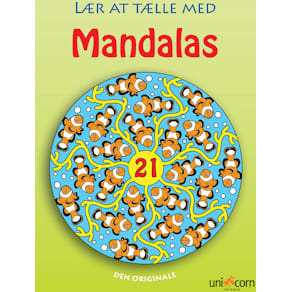 Målarbok lär dig räkna